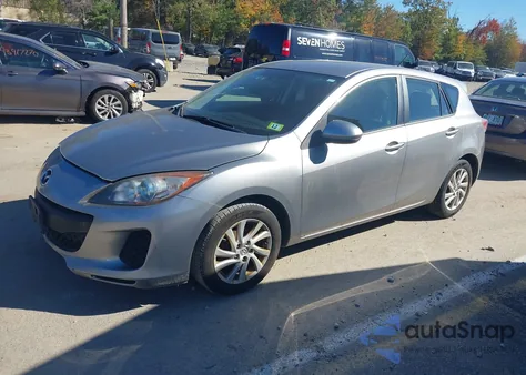 2012 Mazda Mazda3 I Touring из США, поврежденный, VIN JM1BL1L84C1539663